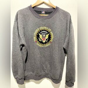 Designed in USA sweetheart shill washing DC Gray patriot classic men’s L unisex